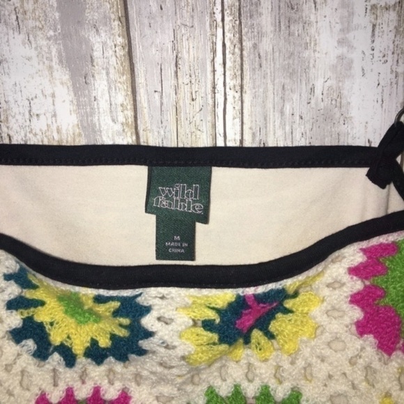 NWT Wild Fable Crochet Crop - Picture 6 of 6